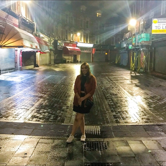 Dynamite Black Linen Mini Skirt - Picture 7 of 7